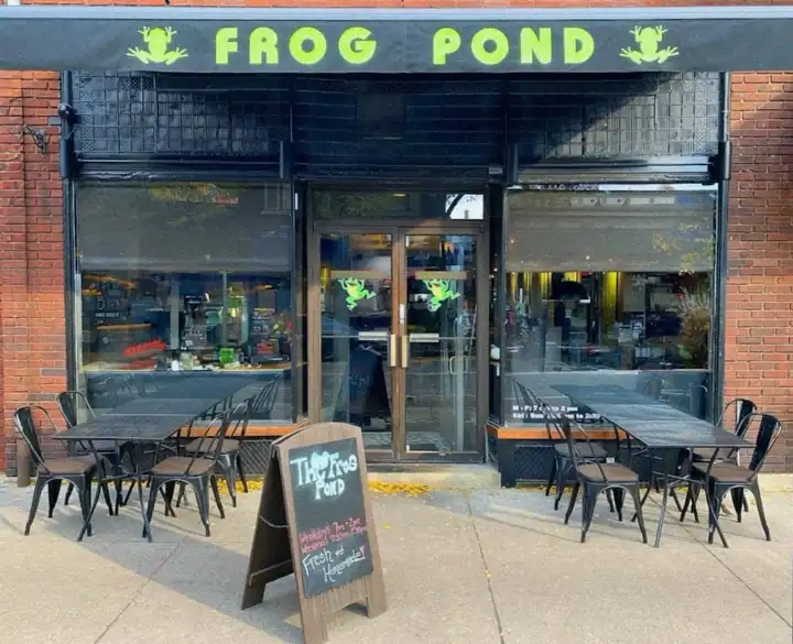The Frog Pond on Park, a diner in Rochester