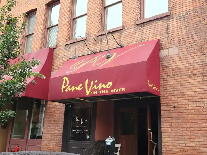 Pane Vino On The River, an Italian restaurant in Rochester