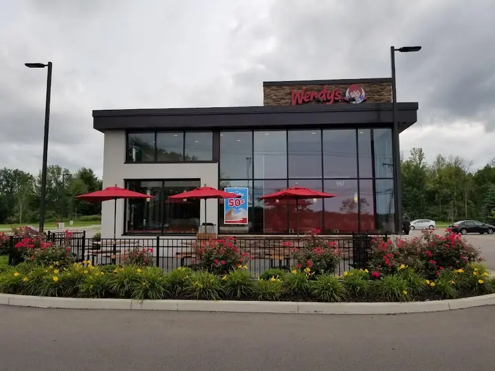 Wendy's, a fast food restaurant in Webster