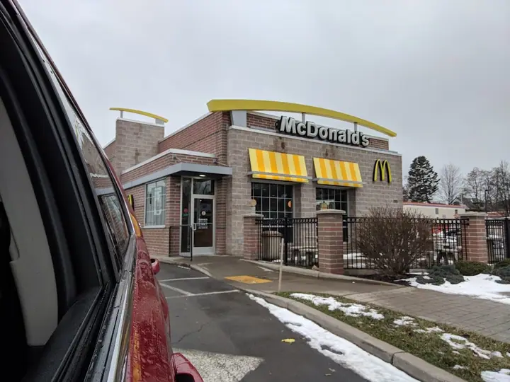 McDonald's, a fast food restaurant in Rochester