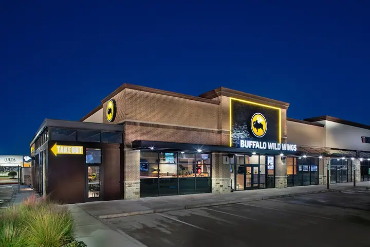 Buffalo Wild Wings, a chicken wings restaurant in Webster