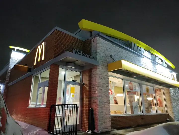 McDonald's, a fast food restaurant in Rochester