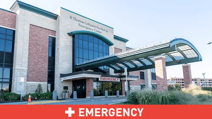 RRH B. Thomas Golisano Emergency Center, an emergency room in Rochester
