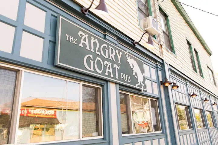 The Angry Goat Pub, a bar & grill in Rochester
