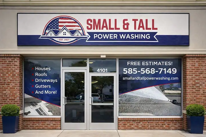 Small & Tall Power Washing, a pressure washing service in Webster