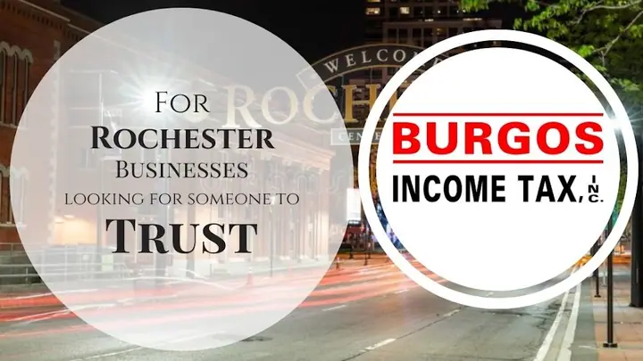 Burgos Income Tax Inc, a tax preparation service in Rochester