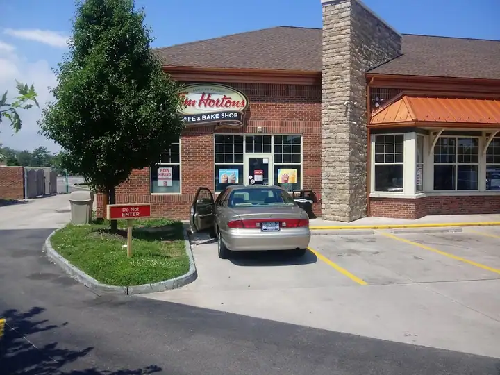 Tim Hortons, a coffee shop in Webster