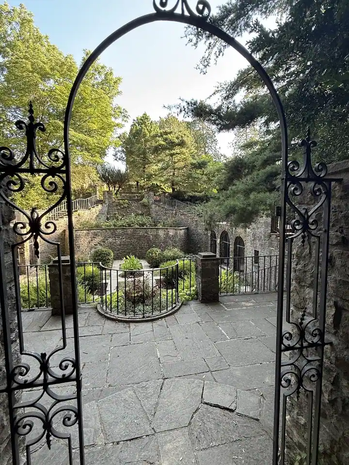 Sunken Garden, a garden in Rochester