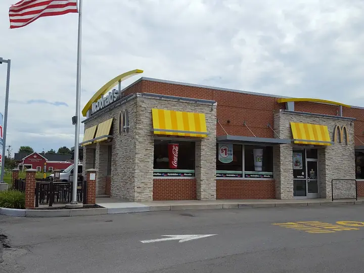 McDonald's, a fast food restaurant in Webster