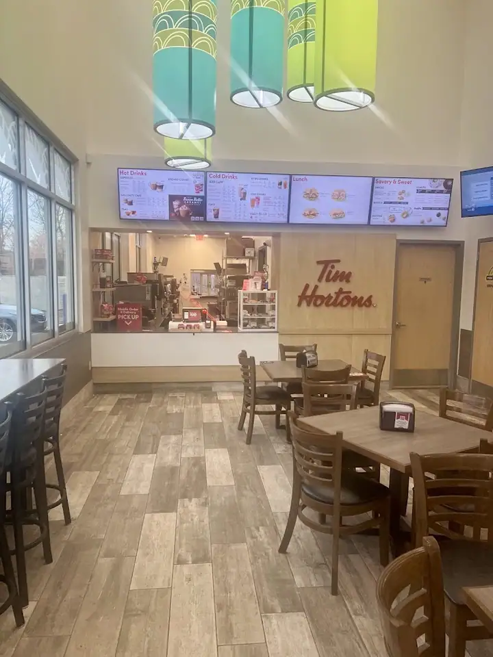 Tim Hortons, a coffee shop in Rochester