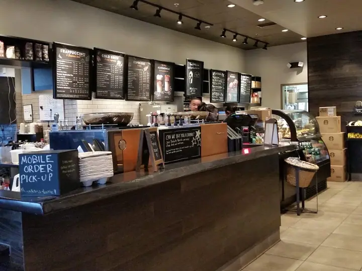 Starbucks Coffee Company, a coffee shop in Rochester