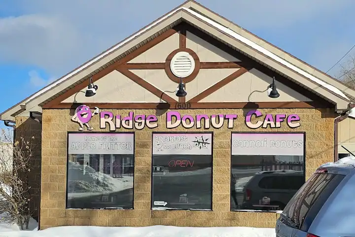 Ridge Donut Cafe, a donut shop in Rochester