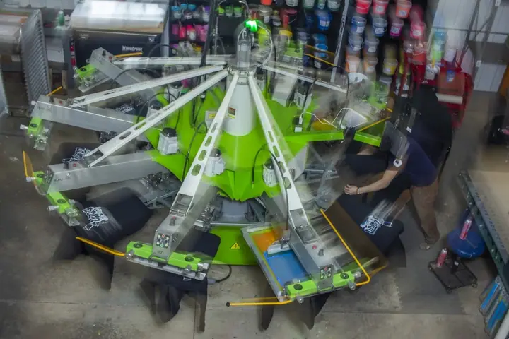 FactoryFade, a screen printing shop in Webster