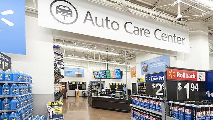 Walmart Auto Care Center, an oil change service in Rochester