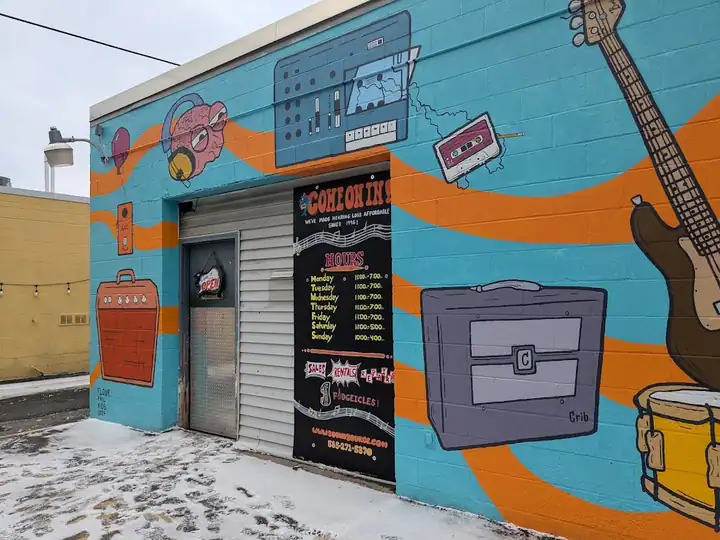 Sound Source, a music store in Rochester